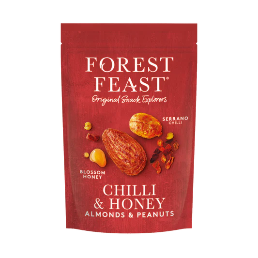 Serrano Tšilli ja Meega Röstitud Pähklisegu 120g