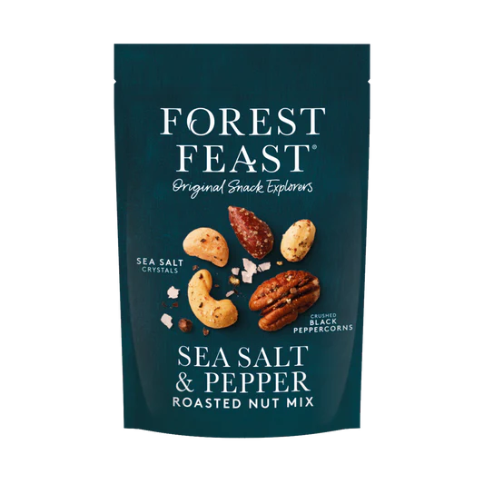 Meresoola ja Musta Pipraga Röstitud Pähklisegu