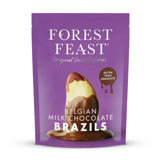 Brasiilia Pähkel Belgia Piimašokolaadis 120g