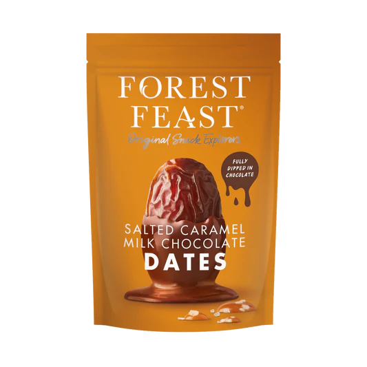 Soolakaramelli datlid piimašokolaadis